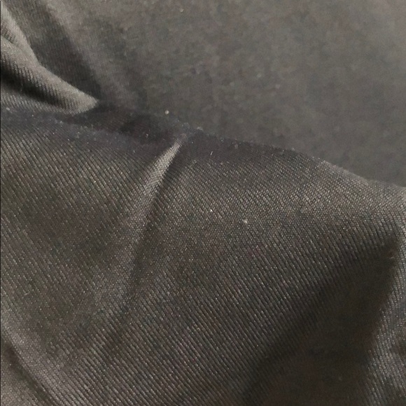 The Work Spandex/Nylon Black Tee - Picture 3 of 3